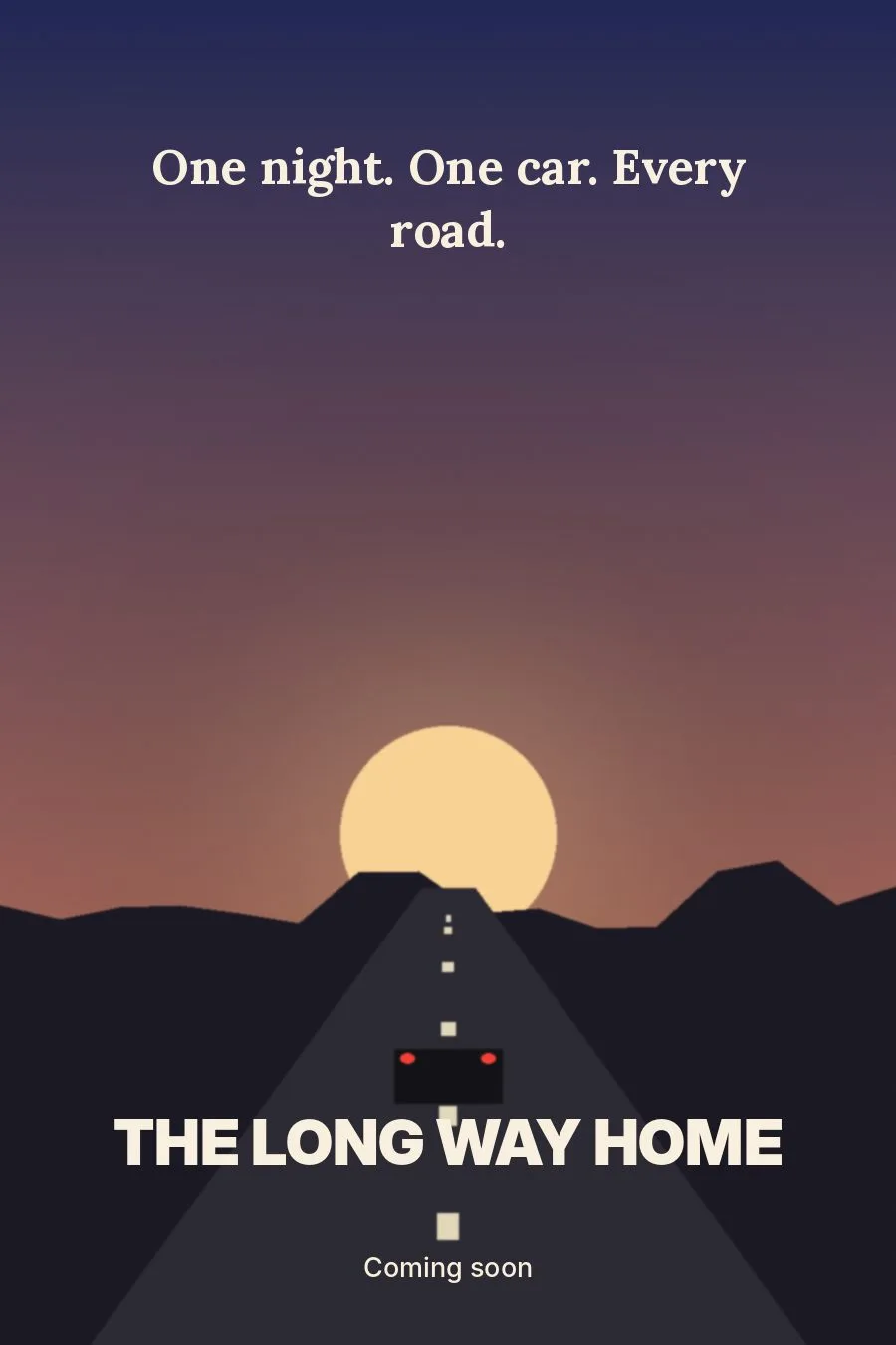 The Long Way Home: Teaser poster (UK)