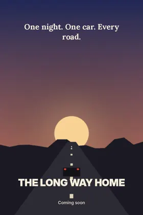 The Long Way Home: Teaser poster (UK)