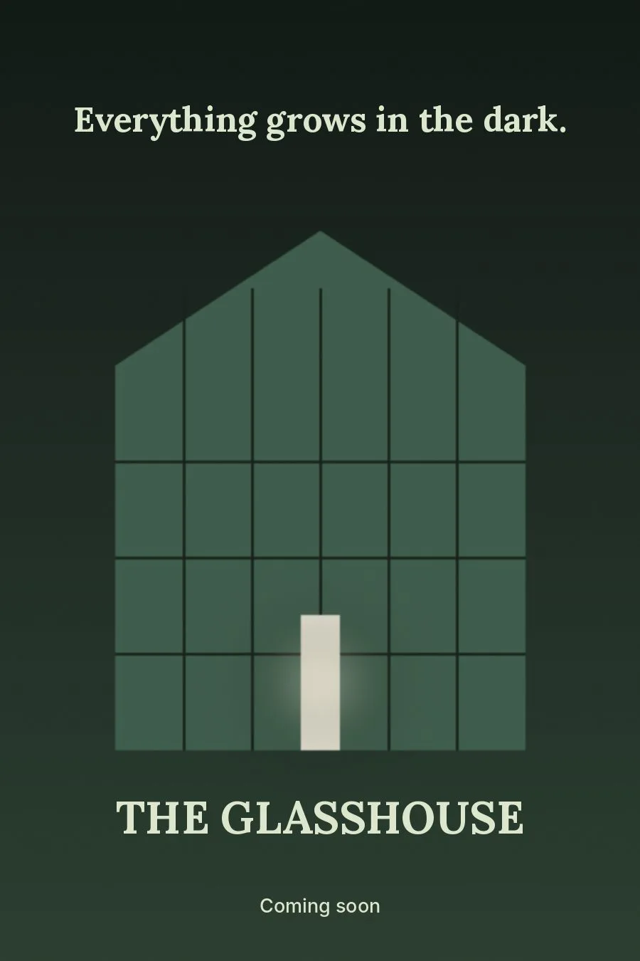 The Glasshouse: Teaser poster